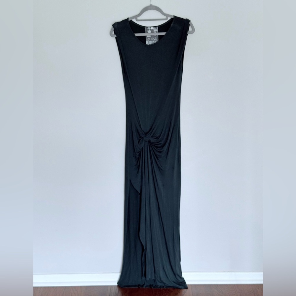 Young Fabulous & Broke Dark Green Sleeveless Sheath Maxi Dress size small